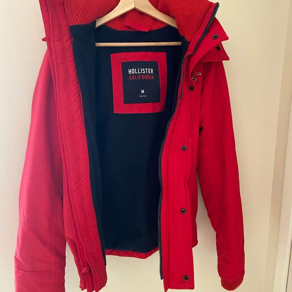 Hollister snow jacket